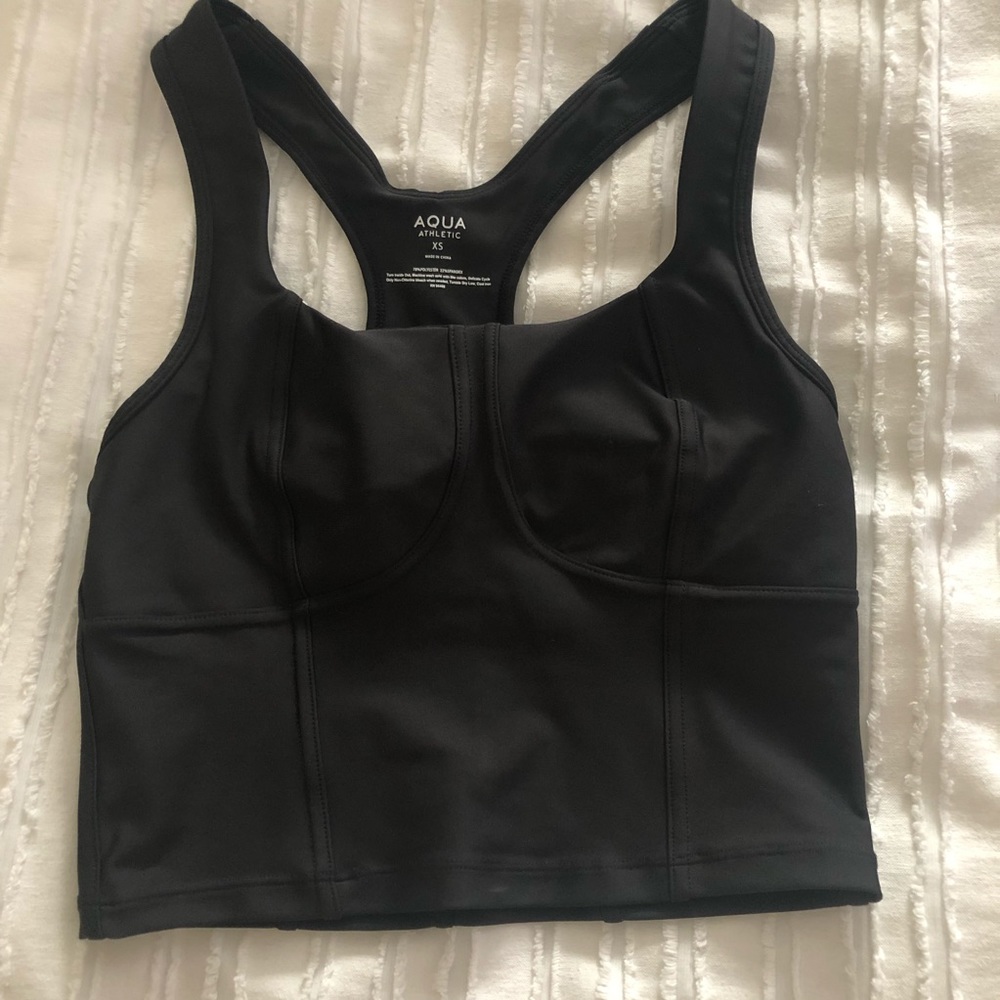 Aqua brand bustier sports bra